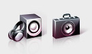Иконки для сайта крупного дистрибутора высококачественной аудио-видео техники.